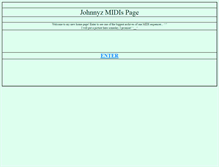 Tablet Screenshot of johnnyz.smspower.org